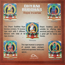 Load image into Gallery viewer, Tibetan Rope Incense - 5 Dhyani Buddhas 五方佛 绳香