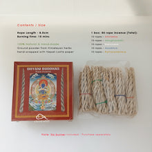 Load image into Gallery viewer, Tibetan Rope Incense - 5 Dhyani Buddhas 五方佛 绳香