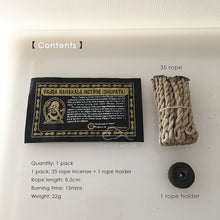 Load image into Gallery viewer, Tibetan Incense - Mahakala Rope Incense 大黑天 线香