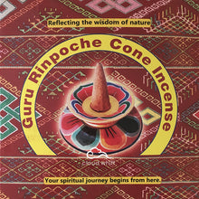 Load image into Gallery viewer, Bhutan Incense Cone - Riwo Sangchoe/ Sur/ Energy Cleansing(Green Tara, Zambala, Medicine Buddha, Guru Rinpoche)
