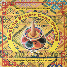 Load image into Gallery viewer, Bhutan Incense Cone - Riwo Sangchoe/ Sur/ Energy Cleansing(Green Tara, Zambala, Medicine Buddha, Guru Rinpoche)