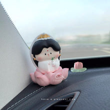 Load image into Gallery viewer, Water Lotus Guanyin Aroma Oil Diffuser Set 【上善若水 观音】熏香石套装