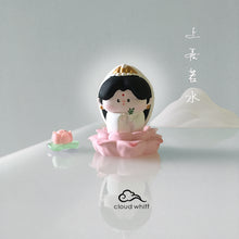 Load image into Gallery viewer, Water Lotus Guanyin Aroma Oil Diffuser Set 【上善若水 观音】熏香石套装