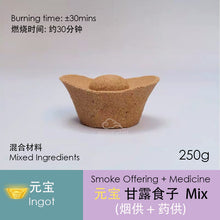 Load image into Gallery viewer, Buddhist Smoke Offering Sur Incense Powder / Cone ~ 烟供粉 I 食子