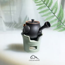 Load image into Gallery viewer, Anti-Epidemic Purification Powder & Burner (Black Glossy) 防疫粉 迷你熏香炉套(亮黑)