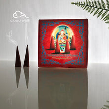 Load image into Gallery viewer, Tibetan Incense Cone - Guru Rinpoche, Medicine Buddha, Green Tara, Zambala, Chenrezig, Mahakala 塔香~莲师 药师 观音 度母 黄财神 大黑天