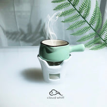 Load image into Gallery viewer, Anti-Epidemic Purification Powder & Mini Burner (Green)防疫粉 迷你熏香炉套~迷你烧碳炉 (绿)