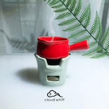 Load image into Gallery viewer, Anti-Epidemic Purification Powder & Mini Burner (Red) 防疫熏香炉套~迷你烧碳炉 (红)