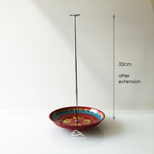 Load image into Gallery viewer, Big Incense Holder 12-24H (Extendable) ~ Red-Colorful