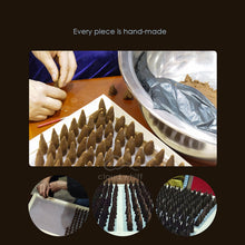 Load image into Gallery viewer, Tibetan Backflow Incense Cone - Healthy Incense -Labrang Monastery Medicine College 100% Natural