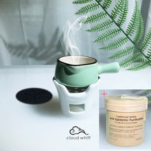 Load image into Gallery viewer, Anti-Epidemic Purification Powder & Mini Burner (Green)防疫粉 迷你熏香炉套~迷你烧碳炉 (绿)