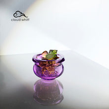 Load image into Gallery viewer, Wealth Bowl (Purple) 聚宝盆 (紫色)5cm