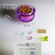 Load image into Gallery viewer, Wealth Bowl (Purple) 聚宝盆 (紫色)5cm