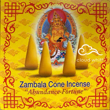 Load image into Gallery viewer, Tibetan Incense Cone - Guru Rinpoche, Medicine Buddha, Green Tara, Zambala, Chenrezig, Mahakala 塔香~莲师 药师 观音 度母 黄财神 大黑天