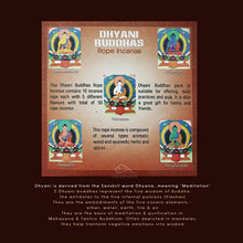 Load image into Gallery viewer, Tibetan Rope Incense - 5 Dhyani Buddhas 五方佛 绳香
