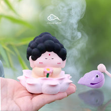 Load image into Gallery viewer, Aroma Oil Diffuser Set I Buddha 佛祖 木鱼 I 熏香石套装
