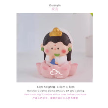 Load image into Gallery viewer, Guanyin - Lucky Aroma Diffuser Set I 好运莲莲 观音 熏香石套装
