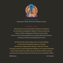 Load image into Gallery viewer, Tibetan Medicine Buddha Incense 药师佛藏香
