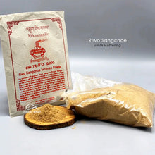 Load image into Gallery viewer, Tibetan Smoke Offering ~ Riwo Sangchoe Powder 藏传 山净《煨桑》烟供 210g
