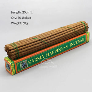 Tibetan Incense - Karma Happiness (Natural Herbal Incense) Aromatic!