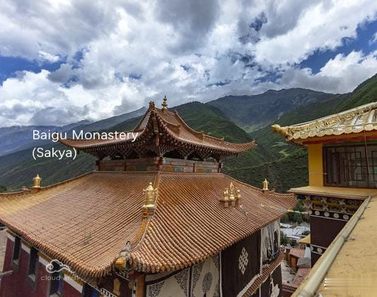 Tibetan Blessed Sakya-pa Divine Water Incense (Purify Neg Energy/Obstacles)  白古寺 萨迦神水熏香~净化/除障粉