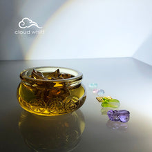 Load image into Gallery viewer, 好彩头 Wealth Bowl (Citrine color) 聚宝盆 (黄水晶色）8cm
