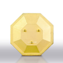 Load image into Gallery viewer, Puja Plate - 8 Auspicious Octagon (Gold) 烟供盘~8吉祥（八角形） 金色
