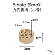 Load image into Gallery viewer, Incense holder - 9-hole 香插~9 孔
