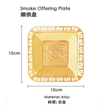 Load image into Gallery viewer, Smoke Offering Plate - S Square 烟供盘-S 四方
