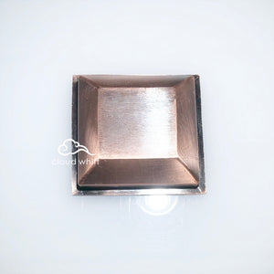 Smoke Offering Plate - Square Copper Alloy 烟供盘-四方铜