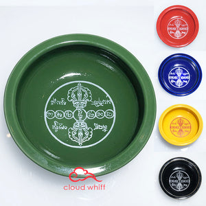 Smoke Offering Sang Puja Bowl (Tibetan Vajra) 烟供盘 藏传金刚权