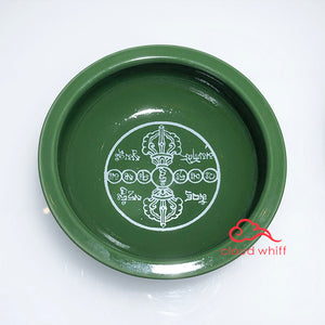 Smoke Offering Sang Puja Bowl (Tibetan Vajra) 烟供盘 藏传金刚权