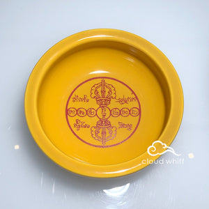 Smoke Offering Sang Puja Bowl (Tibetan Vajra) 烟供盘 藏传金刚权