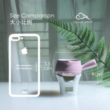 Load image into Gallery viewer, Mini Incense Cone/Powder Burner (Purple) 迷你熏香炉(紫色)
