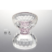 Load image into Gallery viewer, 7-color Water Offering Crystal Bowls (Light Color）~ 7彩水晶供水杯 (幻彩浅色）
