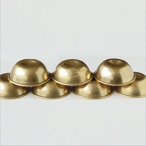 Tibetan Water Offering Bowl 7pc  (Brass) 藏传供水碗7件~黄铜