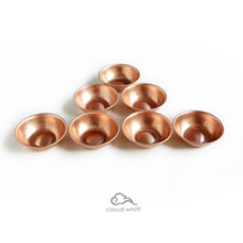 Load image into Gallery viewer, Tibetan Water Offering Bowl 7pc (Red Copper) 藏传供水碗7件~紫铜
