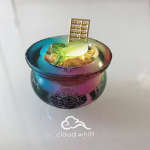 Load image into Gallery viewer, Wealth Bowl (Liuli Color) 聚宝盆 (琉璃彩色）5cm
