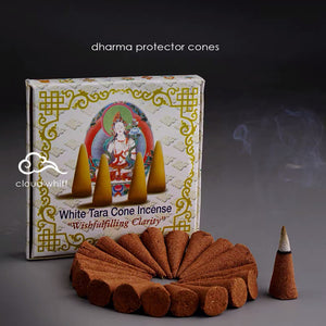 Tibetan Incense Cone - Guru Rinpoche, Medicine Buddha, Green Tara, Zambala, Chenrezig, Mahakala 塔香~莲师 药师 观音 度母 黄财神 大黑天